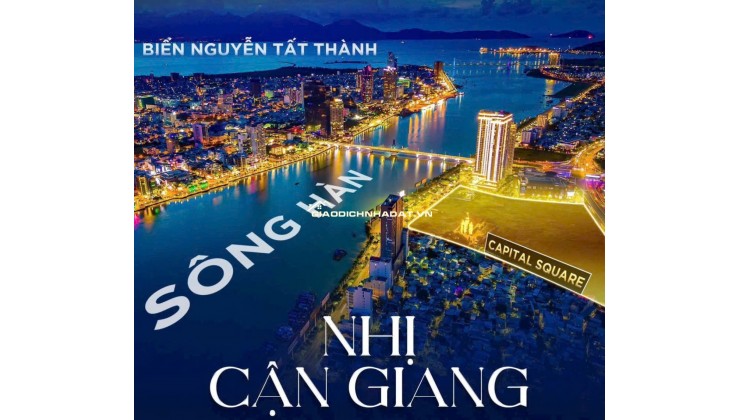  Căn hộ ven sông – 2PN,View sông Hàn của Capital Square, chỉ từ 4,9 tỷ – suất hiếm duy nhất!